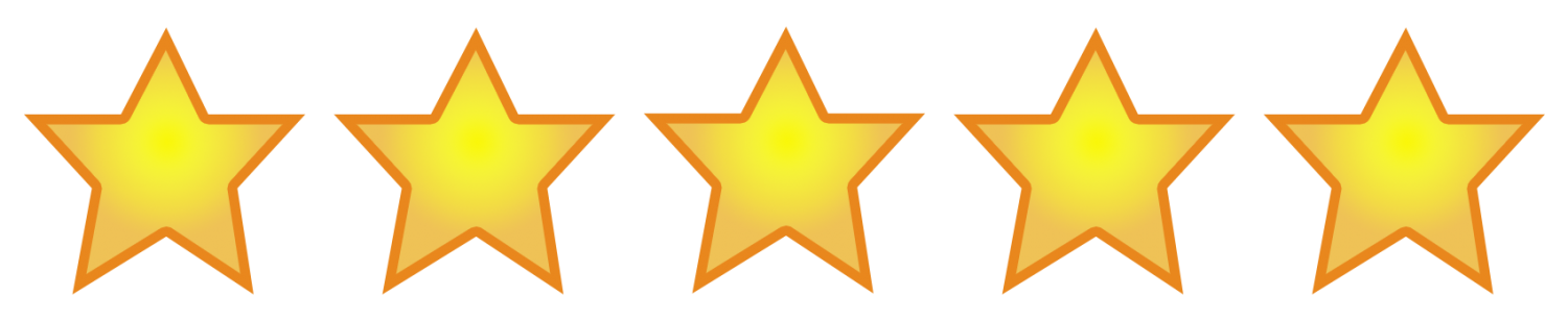 5 star graphic 5 star graphic
