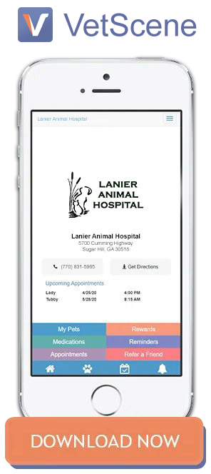 Vetscene App for Lanier Animal Hospital